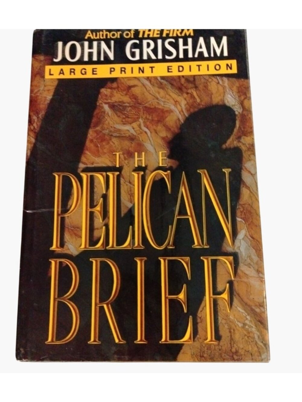 The Pelican Brief John Grisham Large Print Hardcover 1st Edition 1992 Thriller